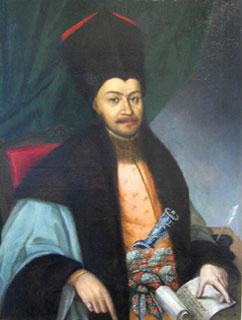 Anton Chladek Portrait of Ienachita Vacarescu oil painting image